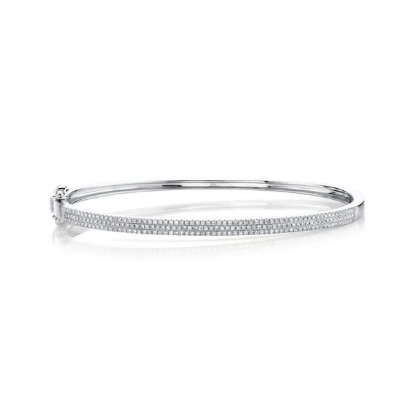 Shy Creation Diamond Pave Bangle Peter & Co. Jewelers Avon Lake, OH