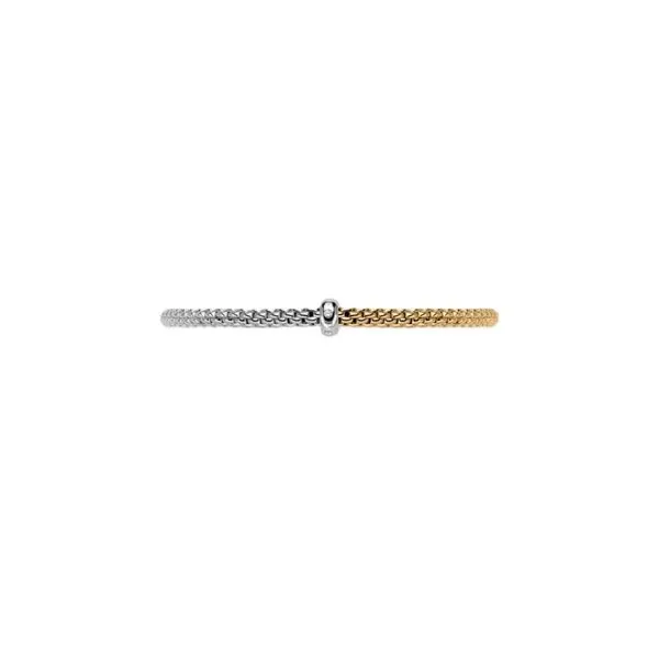 FOPE Flex'it Bicolor Prima Bracelet Image 2 Peter & Co. Jewelers Avon Lake, OH