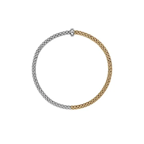 FOPE Flex'it Bicolor Prima Bracelet Image 3 Peter & Co. Jewelers Avon Lake, OH