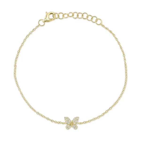 Shy Creation Diamond Butterfly Bracelet Peter & Co. Jewelers Avon Lake, OH