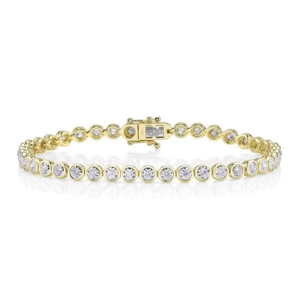 Shy Creation Diamond Bezel Tennis Bracelet Peter & Co. Jewelers Avon Lake, OH