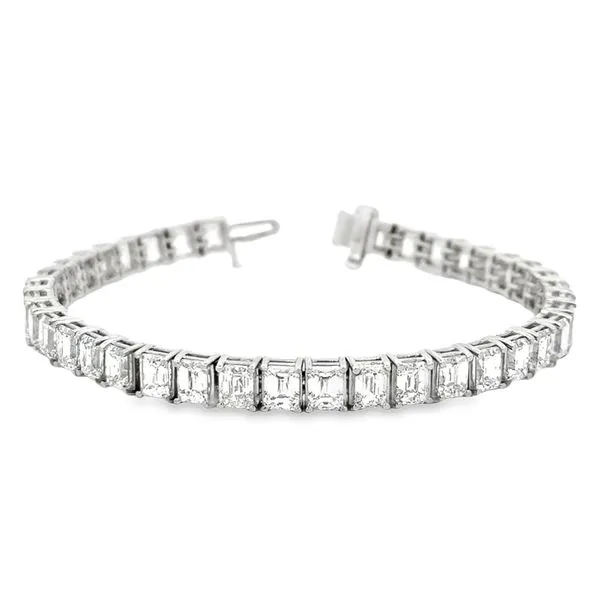 Fancy Emerald Cut Diamond Tennis Bracelet, 19.68ctw Peter & Co. Jewelers Avon Lake, OH