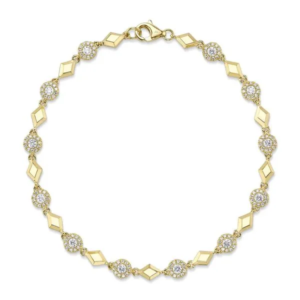 Shy Creation Diamond Geo Cut Bracelet Peter & Co. Jewelers Avon Lake, OH