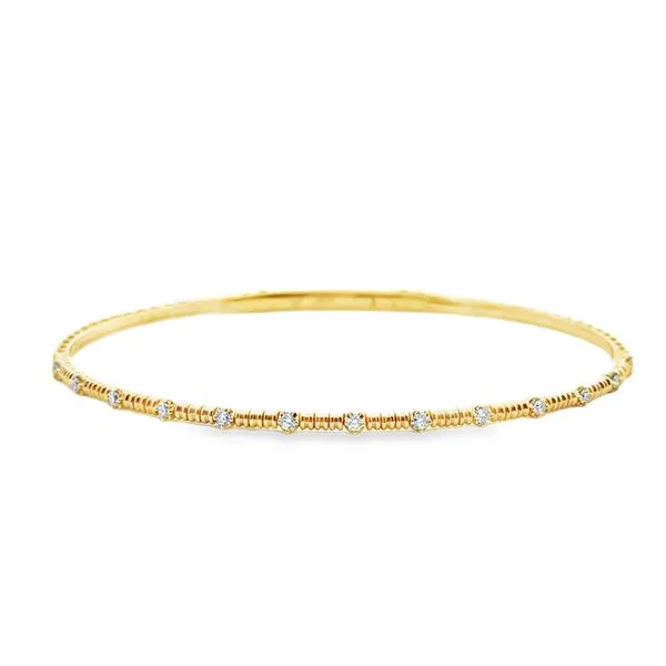 Flexible Diamond Bangle Bracelet Peter & Co. Jewelers Avon Lake, OH