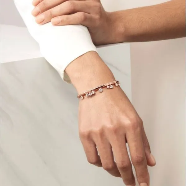 Hearts On Fire Floating Bar Ear Climbers Image 4 Peter & Co. Jewelers Avon Lake, OH