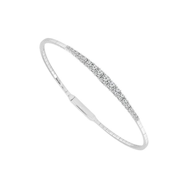 FLEXIE Graduated Diamond Bangle Peter & Co. Jewelers Avon Lake, OH