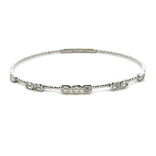 Flexible Diamond Station Bangle 1.13ctw Peter & Co. Jewelers Avon Lake, OH