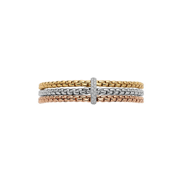 FOPE EKA Triple Strand Bracelet Image 3 Peter & Co. Jewelers Avon Lake, OH