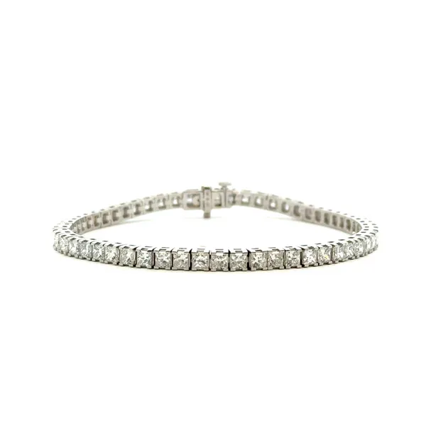 Lab Grown Princess Cut Diamond Tennis Bracelet, 7.01ctw Peter & Co. Jewelers Avon Lake, OH