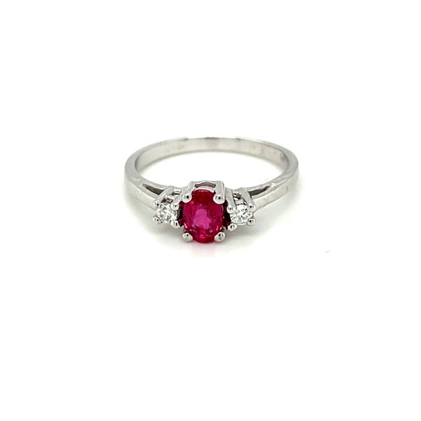 Ruby and Diamond Ring Peter & Co. Jewelers Avon Lake, OH