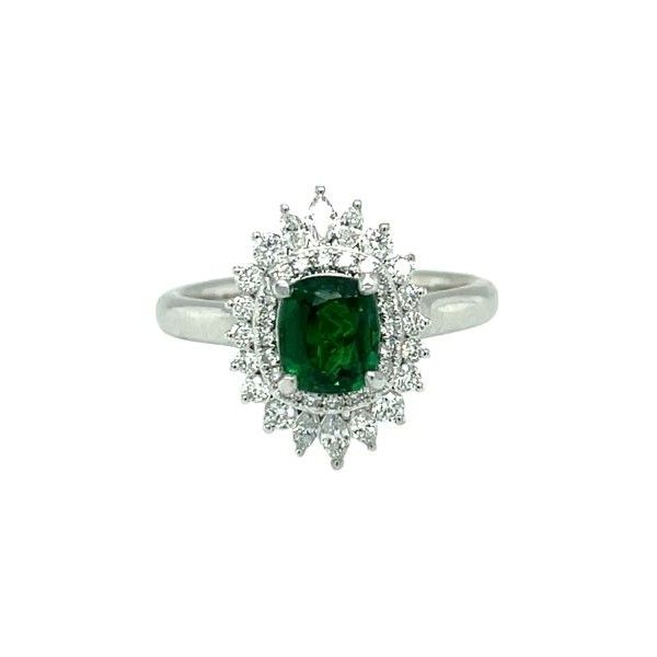 Tsavorite Garnet & Diamond Bella Grace Ring Peter & Co. Jewelers Avon Lake, OH