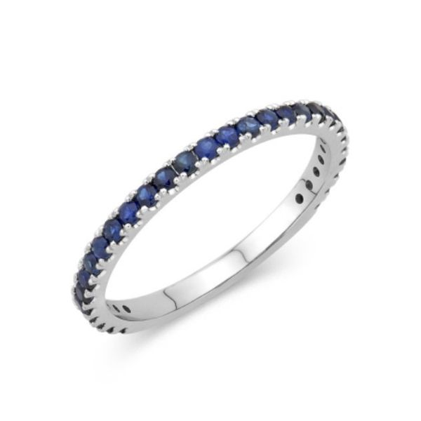 Blue Sapphire Birthstone Stackable Band Peter & Co. Jewelers Avon Lake, OH