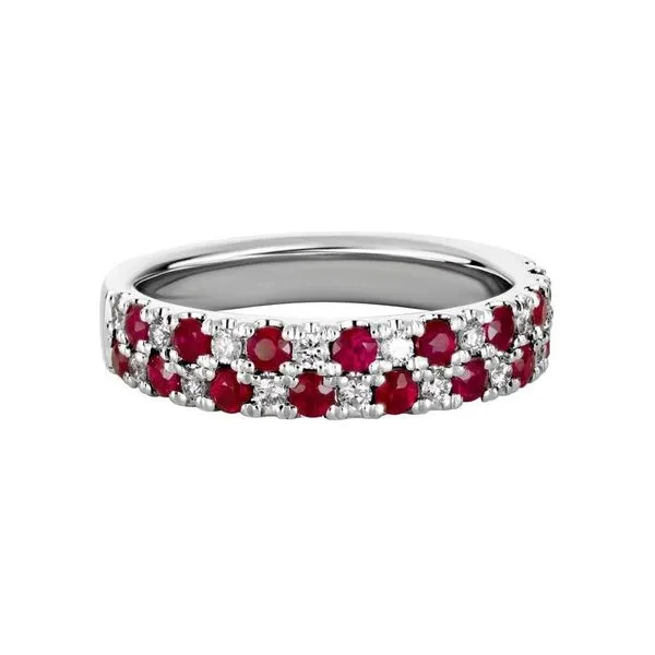 Ruby & Diamond Stacking Band Peter & Co. Jewelers Avon Lake, OH