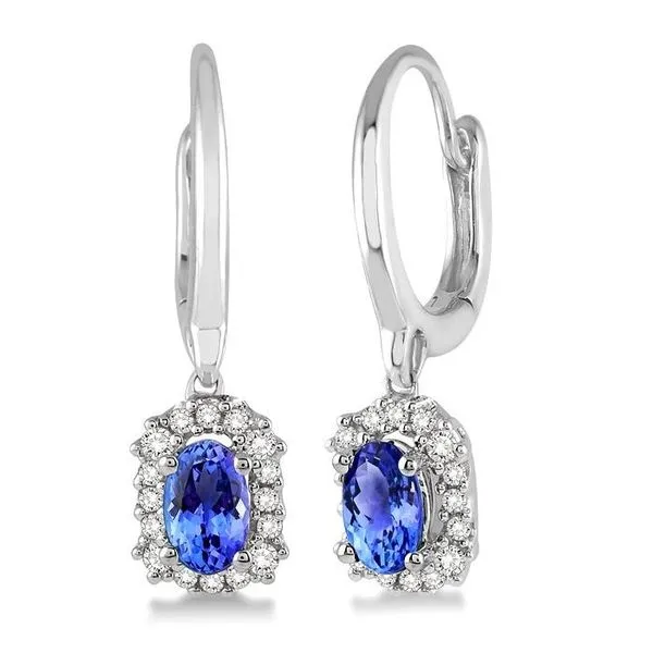 Tanzanite Drop Earrings Peter & Co. Jewelers Avon Lake, OH