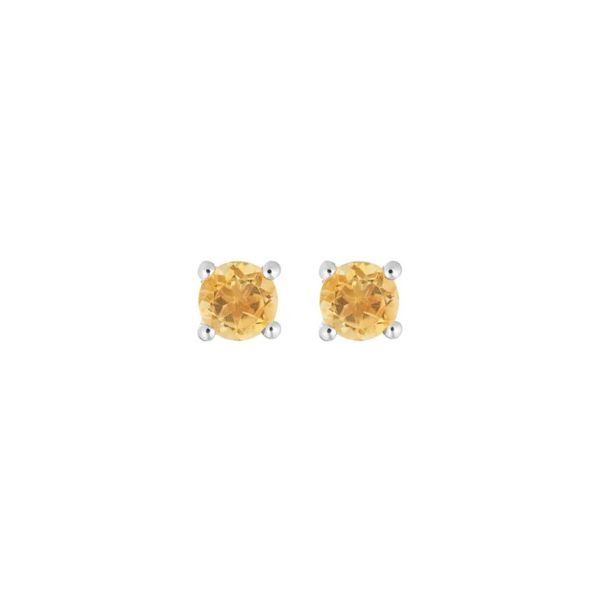 Citrine Stud Earrings Peter & Co. Jewelers Avon Lake, OH