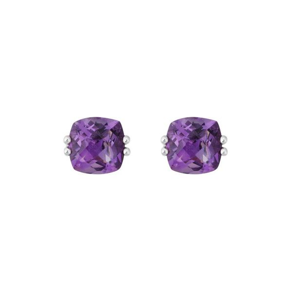 Amethyst Stud Earrings Peter & Co. Jewelers Avon Lake, OH