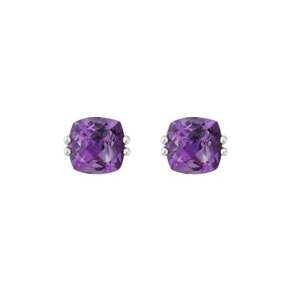 Amethyst Stud Earrings Peter & Co. Jewelers Avon Lake, OH