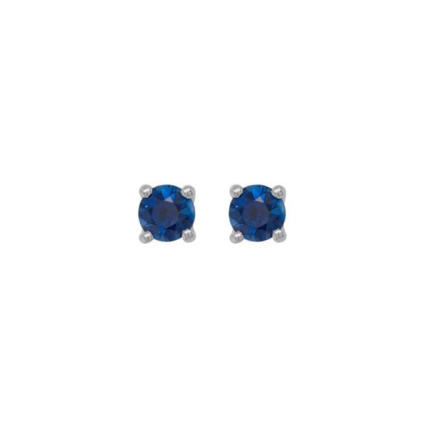 Blue Sapphire Stud Earrings Peter & Co. Jewelers Avon Lake, OH