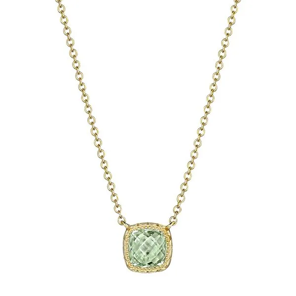 Tacori Petite Cushion Gem Necklace Peter & Co. Jewelers Avon Lake, OH