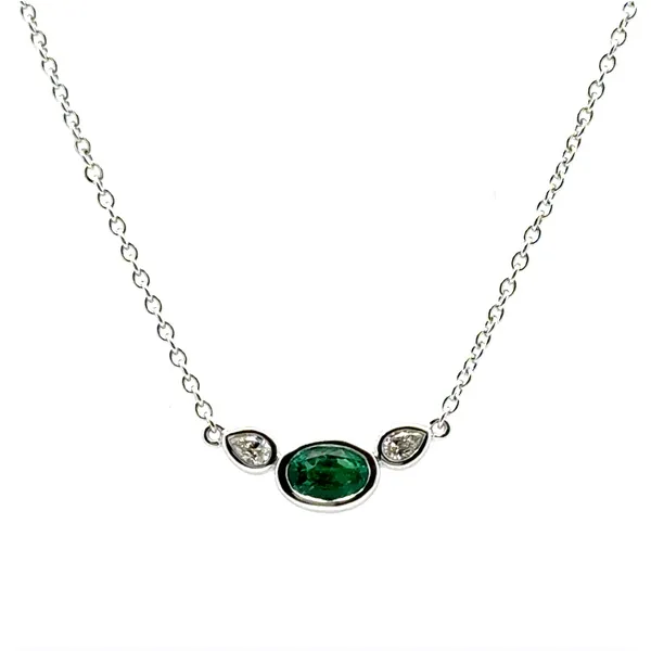Fana Emerald & Diamond Necklace Peter & Co. Jewelers Avon Lake, OH