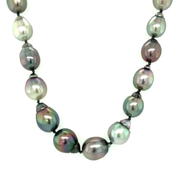 Tahitian Baroque Pearl Necklace Image 2 Peter & Co. Jewelers Avon Lake, OH