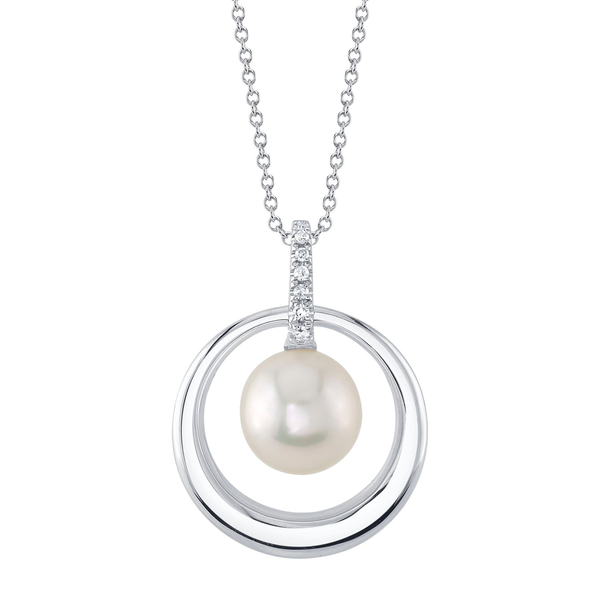 Shy Creation Pearl Drop Necklace Peter & Co. Jewelers Avon Lake, OH