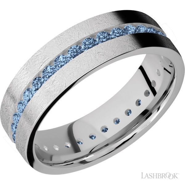 7mm Sapphire Eternity Band Peter & Co. Jewelers Avon Lake, OH