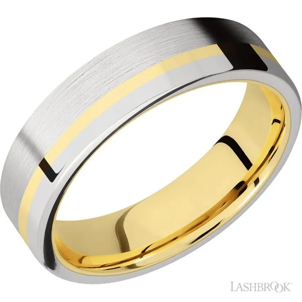 6mm Two-Tone Band Peter & Co. Jewelers Avon Lake, OH