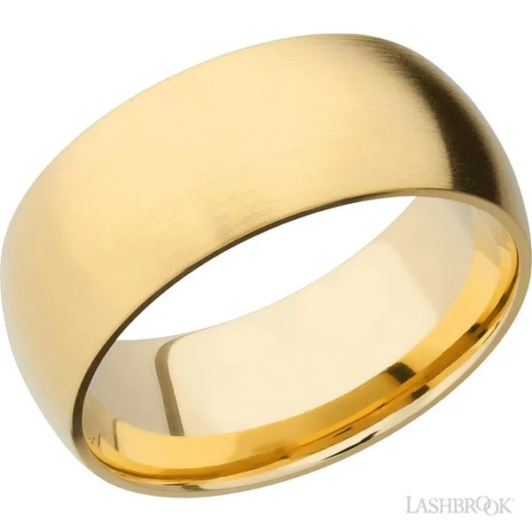 9mm Domed Yellow Gold Band Peter & Co. Jewelers Avon Lake, OH