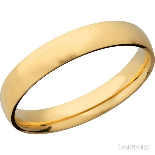 4mm Domed Yellow Gold Band Peter & Co. Jewelers Avon Lake, OH