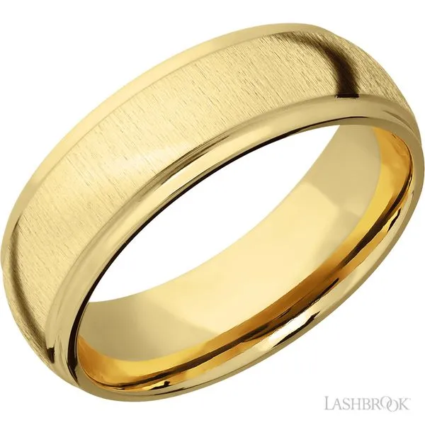 7mm Domed Yellow Gold Band Peter & Co. Jewelers Avon Lake, OH