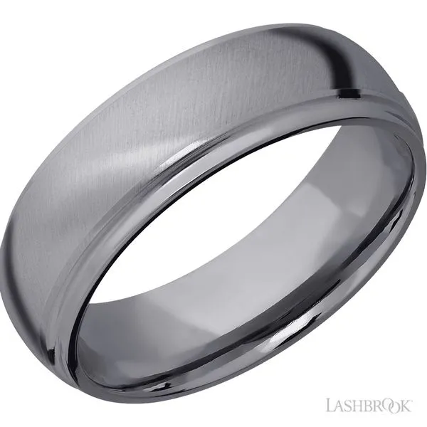 7mm Grooved Edge Band Peter & Co. Jewelers Avon Lake, OH