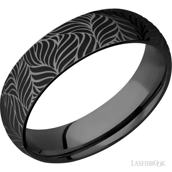 6mm Domed Zirconium Band Peter & Co. Jewelers Avon Lake, OH