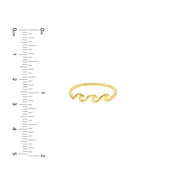 Triple Wave Ring Image 4 Peter & Co. Jewelers Avon Lake, OH