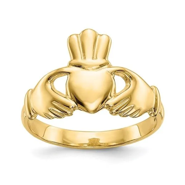 Gold Claddagh Ring Peter & Co. Jewelers Avon Lake, OH