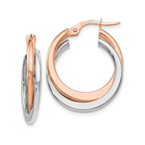 Double Hoop Earrings Peter & Co. Jewelers Avon Lake, OH