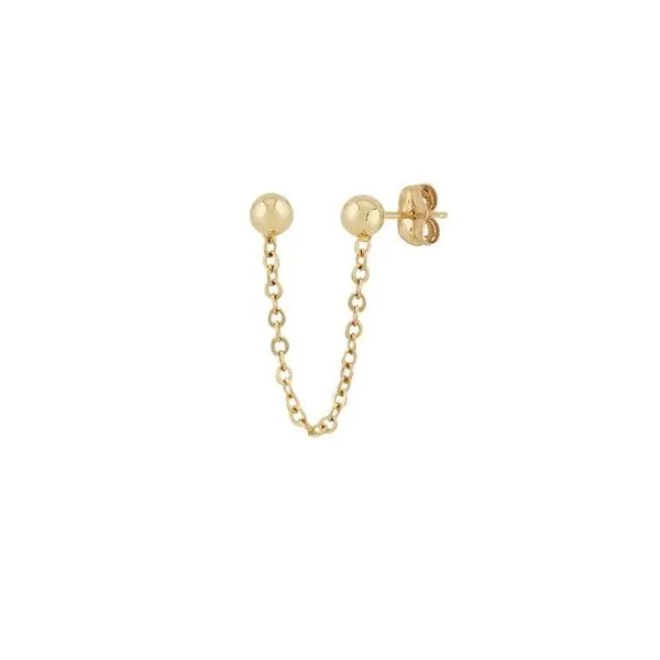 Double Ball Sweep Chain Dangle Earring Peter & Co. Jewelers Avon Lake, OH