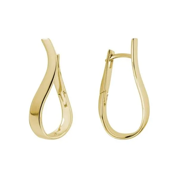 Curved Hinged Hoops Peter & Co. Jewelers Avon Lake, OH