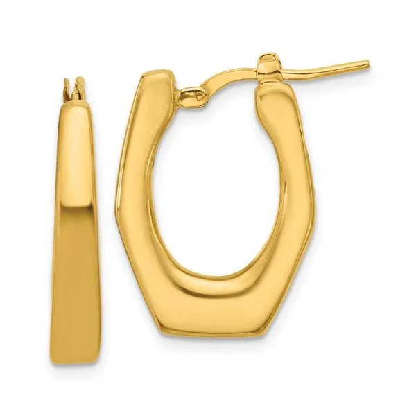 Fancy Hoop Earrings Peter & Co. Jewelers Avon Lake, OH