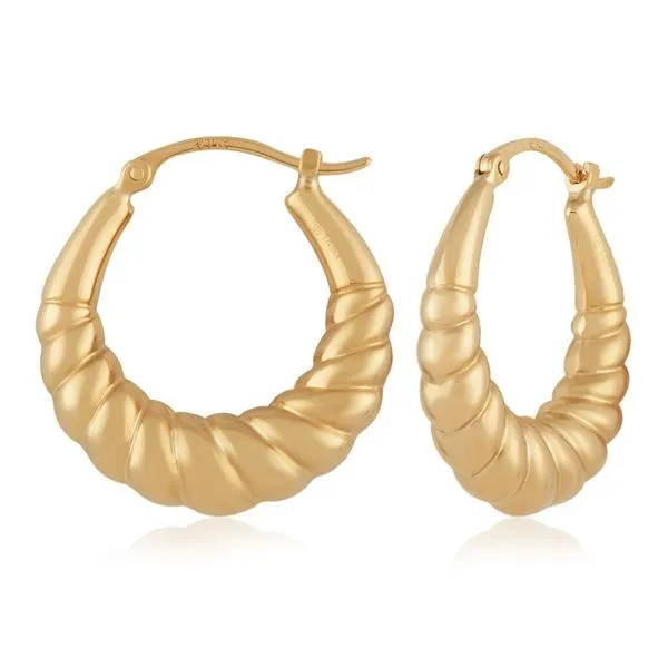 Shrimp Hoop Earrings Peter & Co. Jewelers Avon Lake, OH