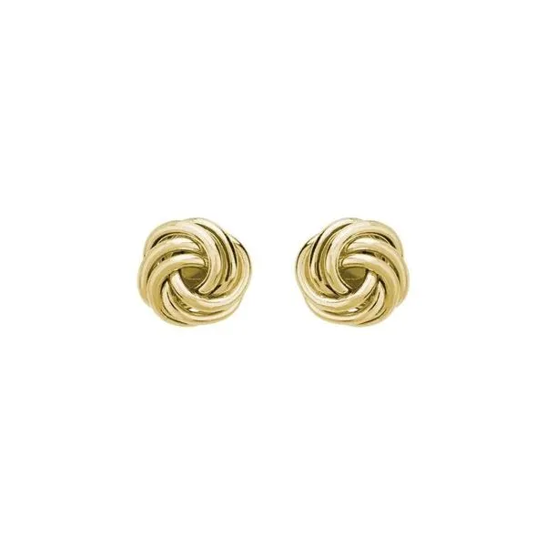Rosetta Knot Stud Earrings Peter & Co. Jewelers Avon Lake, OH