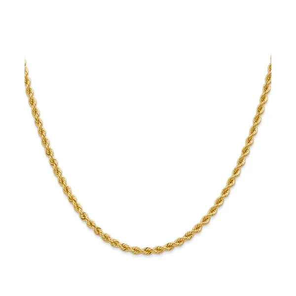 2.75mm Yellow Gold Rope Chain Peter & Co. Jewelers Avon Lake, OH