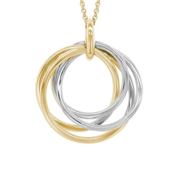 Intertwined Open Circle Necklace Peter & Co. Jewelers Avon Lake, OH