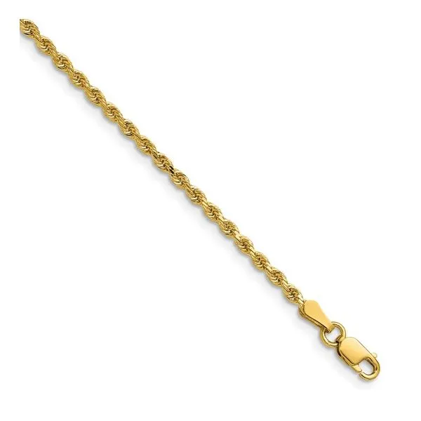 Diamond-Cut Rope Chain, 24