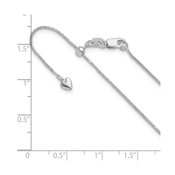 Adjustable Wheat Chain Image 5 Peter & Co. Jewelers Avon Lake, OH