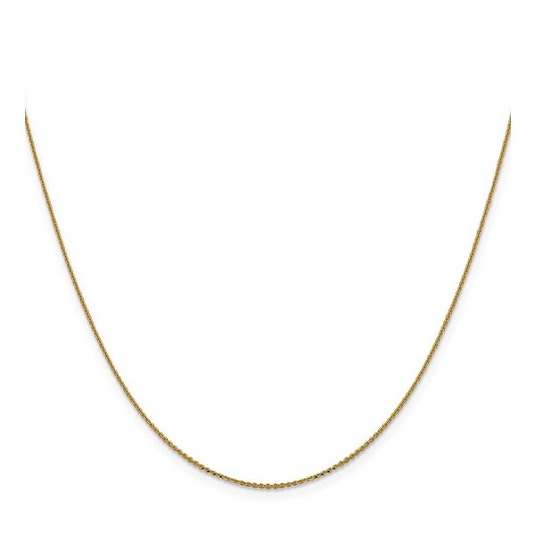 Diamond Cut Cable Chain, 18