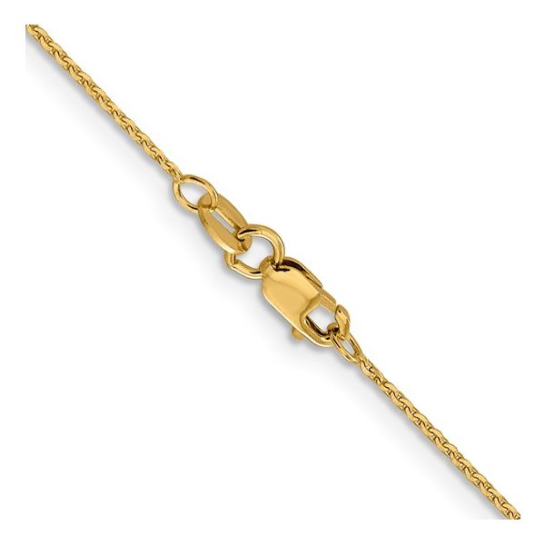 Diamond Cut Cable Chain, 18