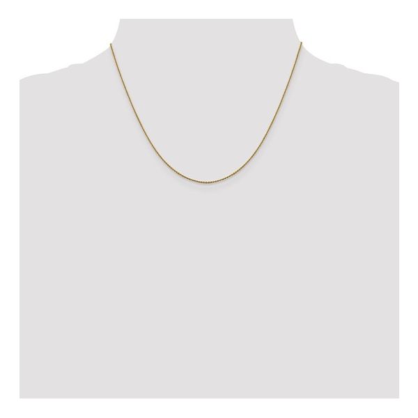 Diamond Cut Cable Chain, 18