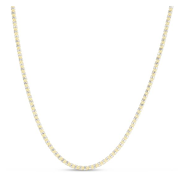 Two-Tone Fancy Ice Chain, 16