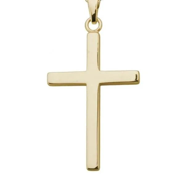 Solid Gold Cross Pendant Peter & Co. Jewelers Avon Lake, OH